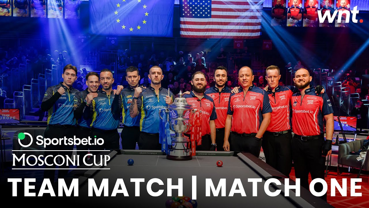 TEAM EUROPE VS TEAM USA | Day One | 2025 Mosconi Cup