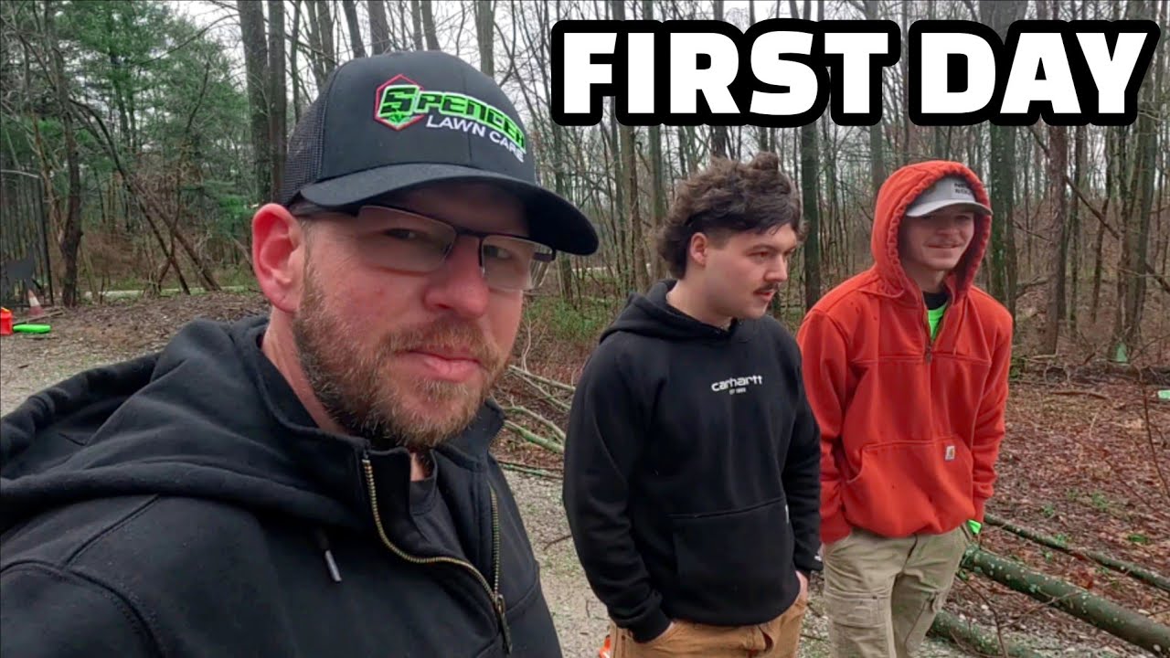 I COULDN'T HAVE PICKED A WORSE DAY FOR THEM TO START, BUT HERE WE GO!