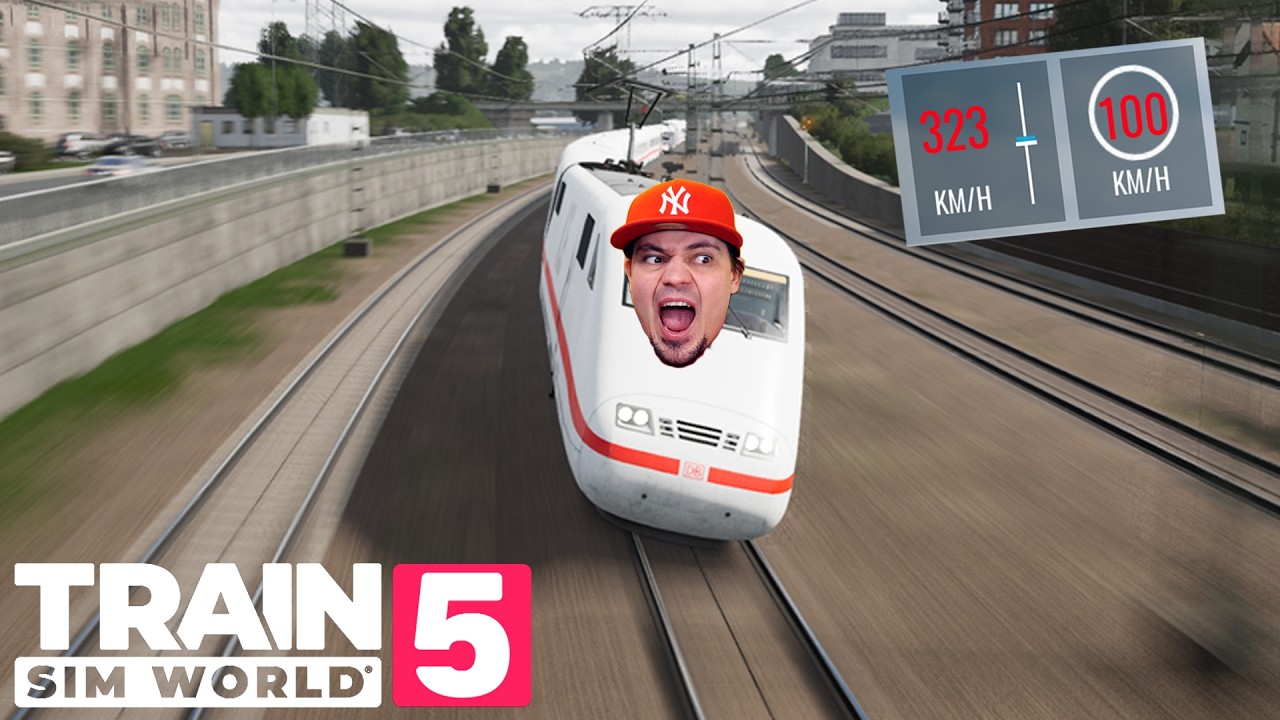 🚆 Wykoleiłem POCIĄG jadąc 300 KMH! *śmierć na miejscu* | Train Sim World 5