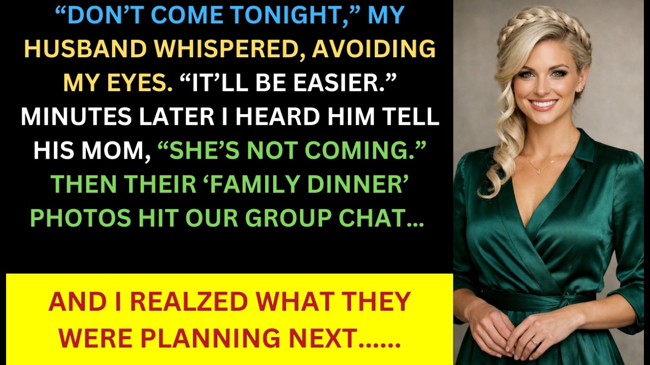 My Husband Asked Me Not to Come to the Family Dinner. His Reason Will Shock You