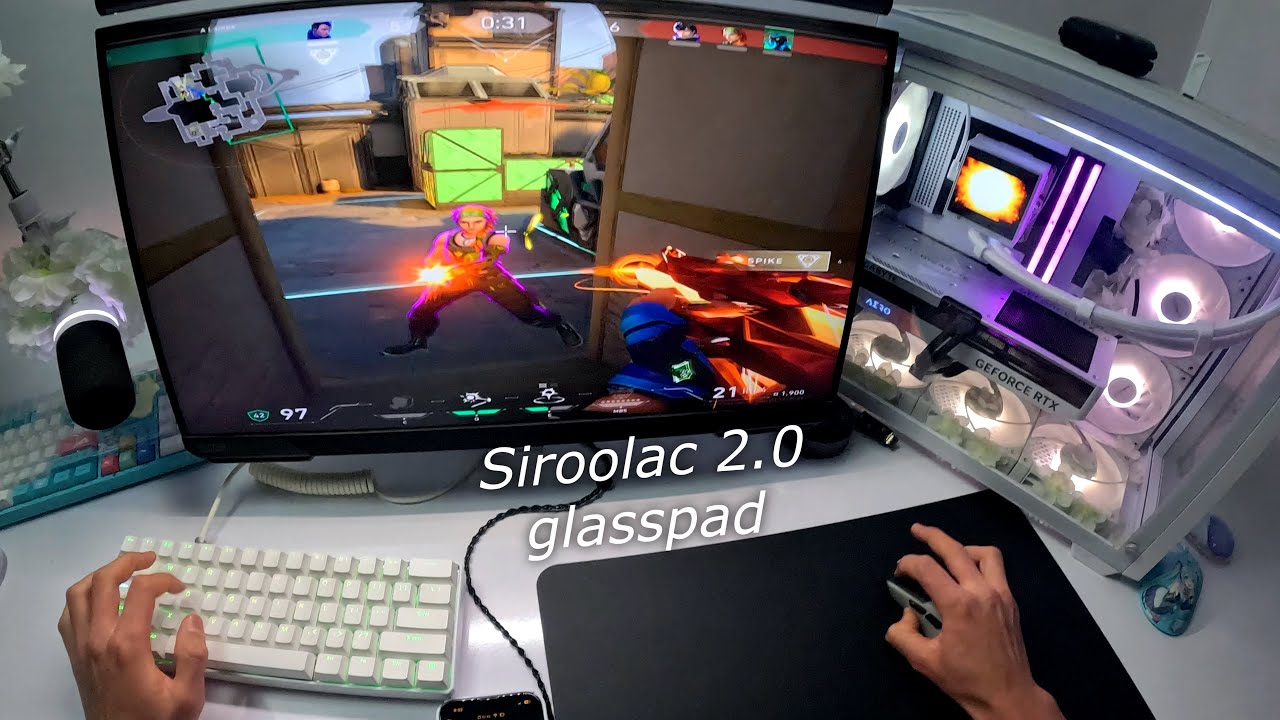 это НЕ видео от первого лица Valorant | Siroolac Glasspad