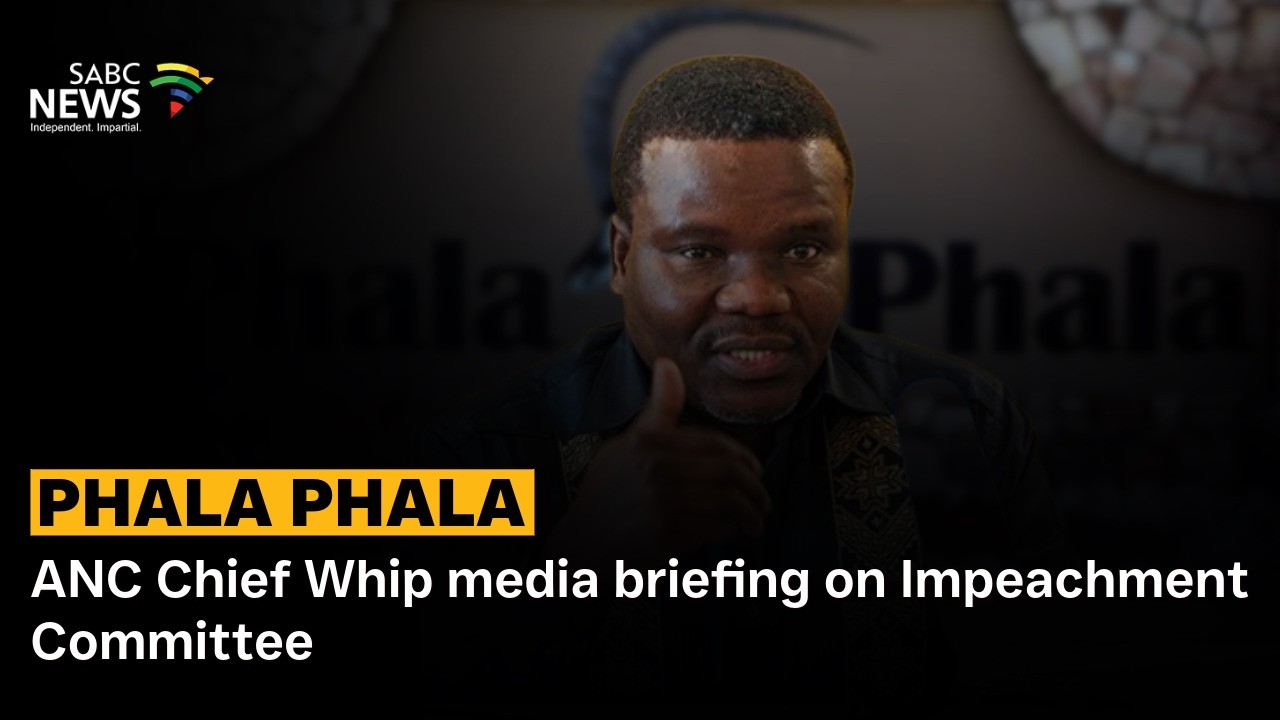 Phala Phala | Gł&oacute;wny whip ANC, Mdumiseni Ntuli, o komisji ds. impeachmentu