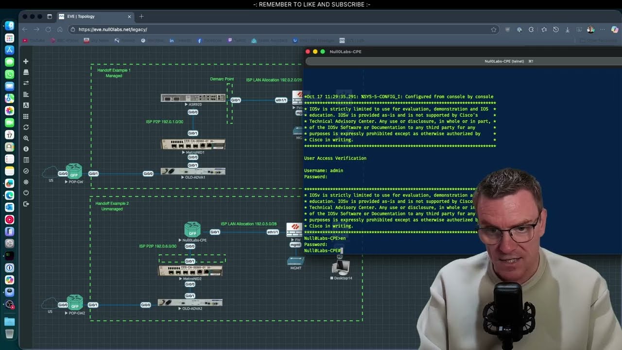 Enterprise ISP Handoffs EXPLAINED + Unmanaged Setup Demo!