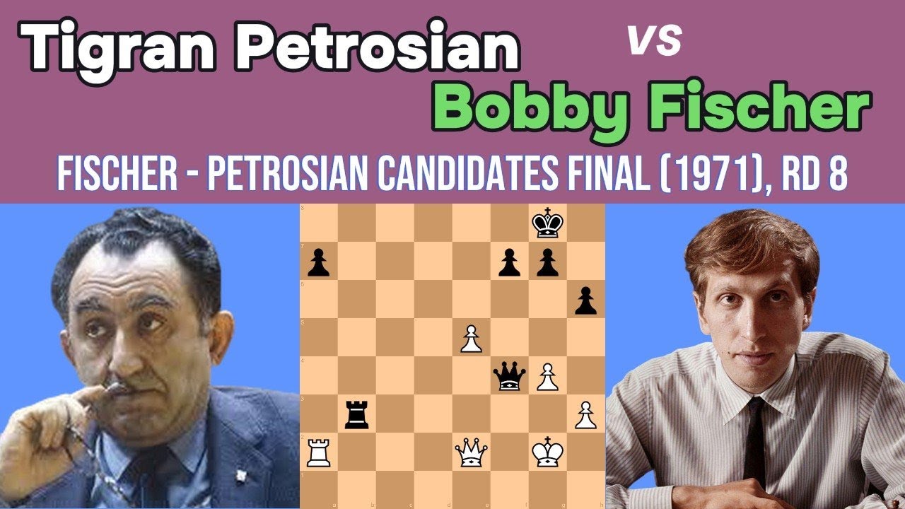 How to play chess: Petrosian vs Fischer | Fischer - Petrosian Candidates Final 1971, RD 8
