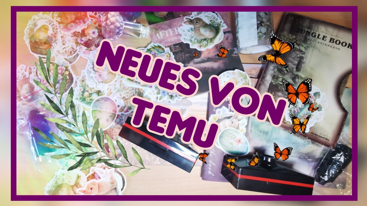Traumhafte Papiere von #Temu #temuhaul  ✨