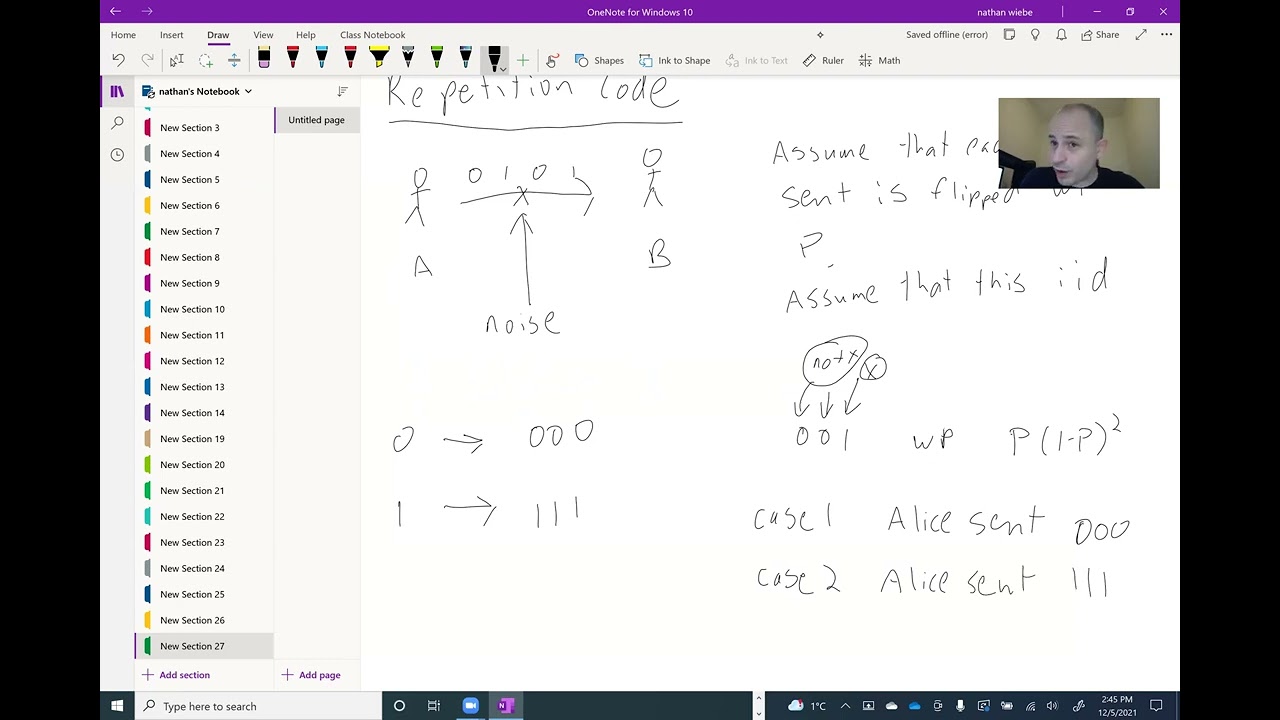 2021 lecture30 Quantum Error Correction LCU