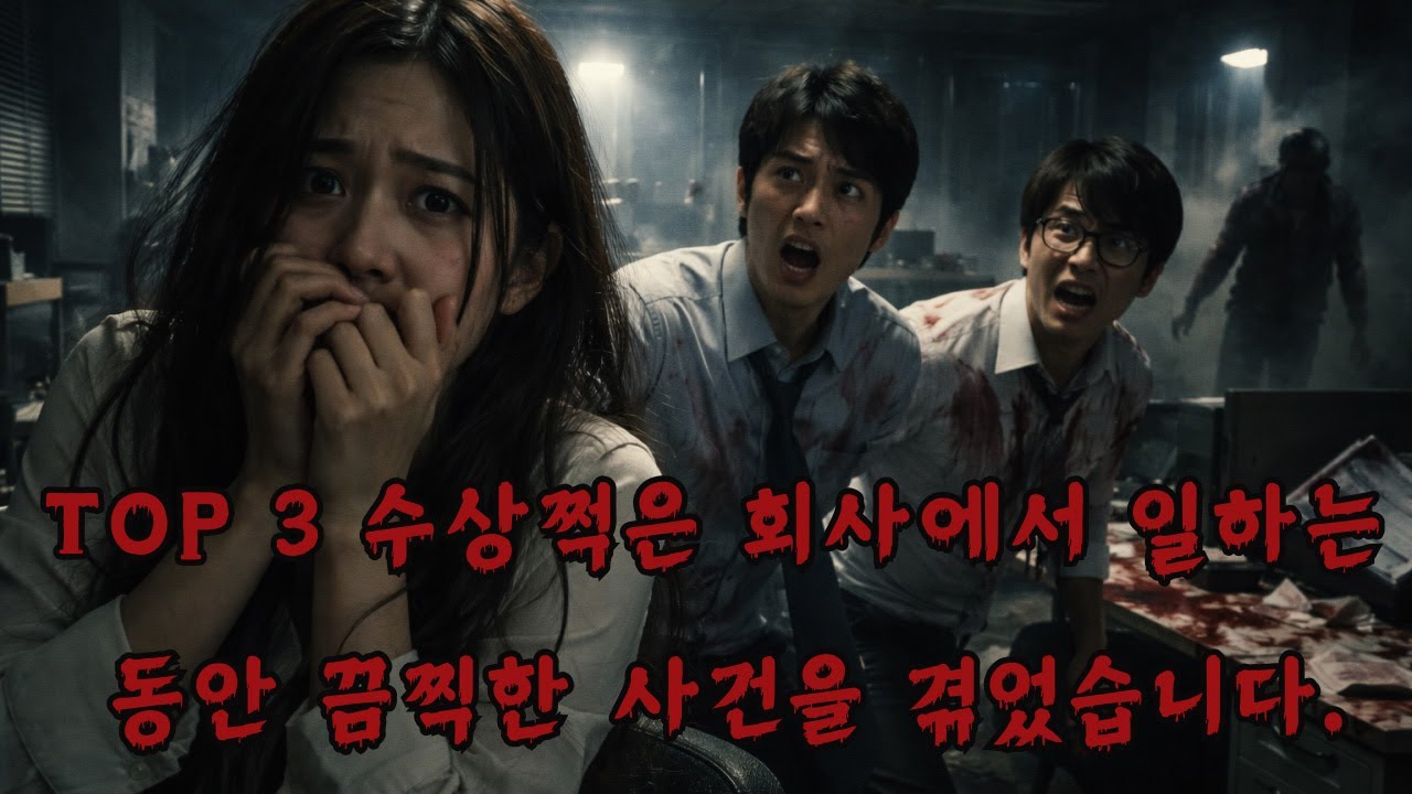 수상한 회사에서 일하면서 겪었던 끔찍한 사건 3가지 - 1부