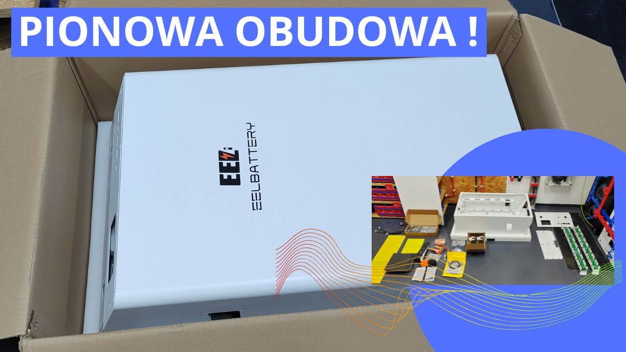 Pionowa obudowa EEL Battery - Ciekawa Propozycja #lfp #lifepo4 #eel #battery #diybox