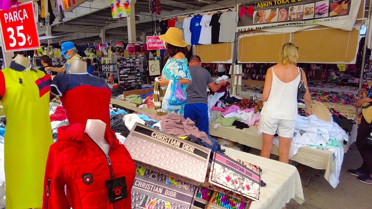 ANTALYA KONYAALTI CHEAP BAZAAR on Friday ALTINKUM #turkey #antalya #bazaar #Konyaalti #Altinkum