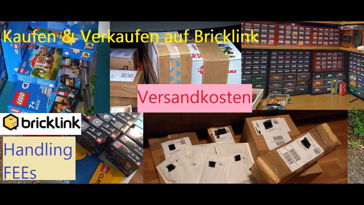 Bricklink Tutorial - Shipping & Handling Fees - als Käufer und Verkäufer. Versandkostentabellen ✔