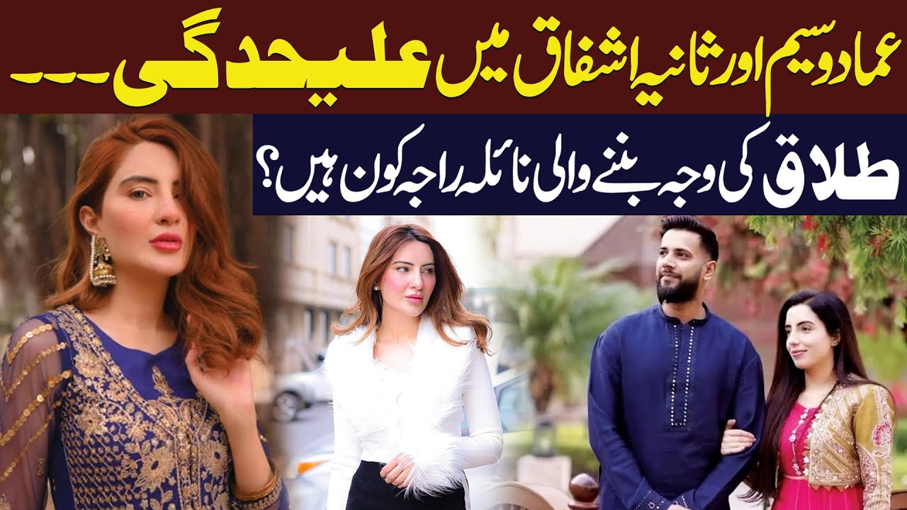 Imad Wasim & Sania Ashfaq Separate! Who Is Naila Raja? Real Reason Behind the Divorce | Public News