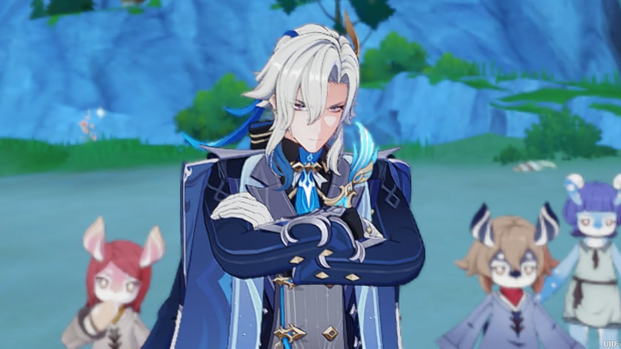 Um presente pro melhor Dragão do jogo Neuvillette ( história)