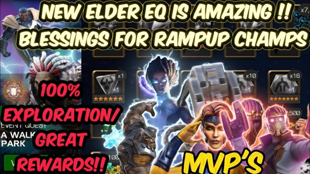 New Elder Difficulty EQ is Amazing - 100% Exploration | Mvp, Cheat Codes & Counters | Great Rewards😳