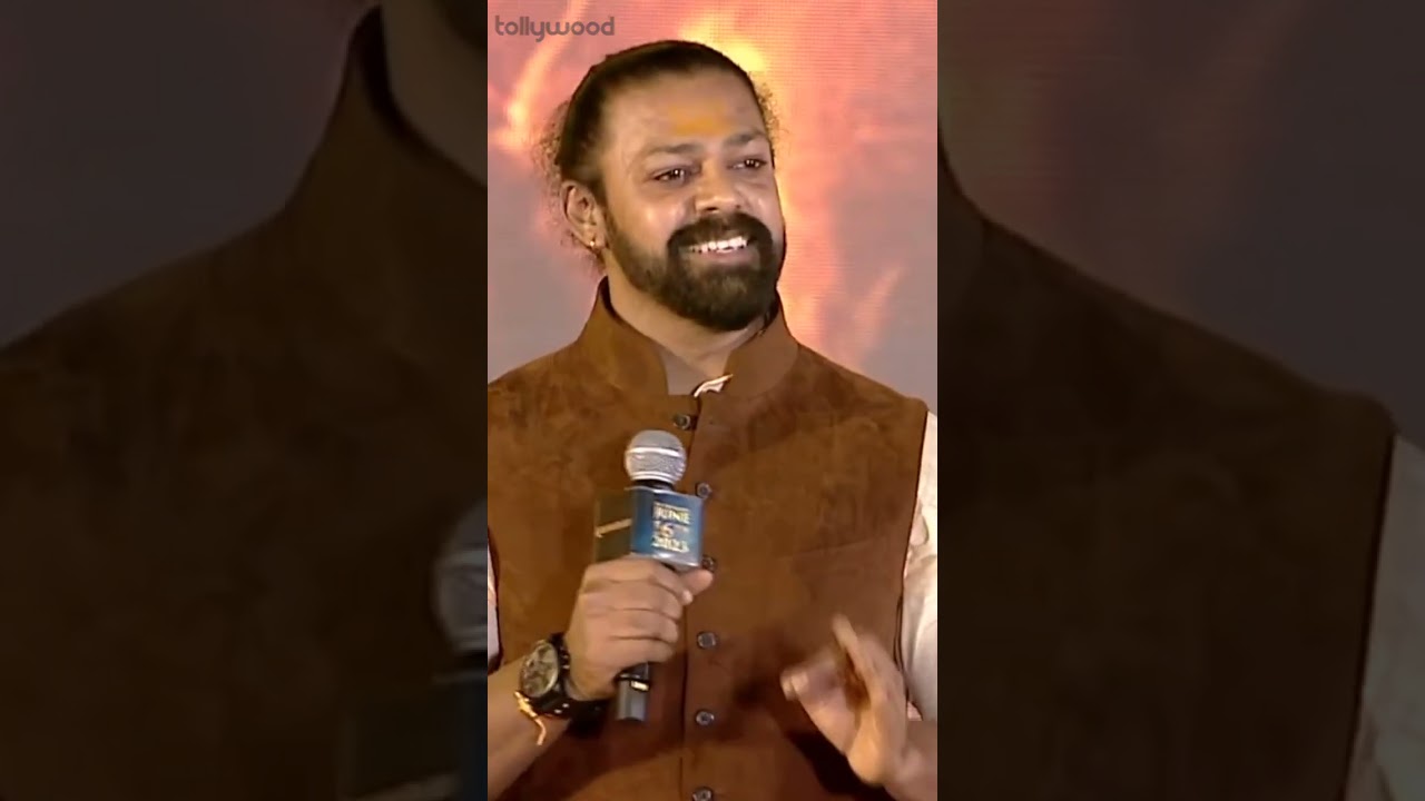 Actor Devdatta Nage Speech @ Adipurush PreRelease Event | Prabhas,Kriti Sanon| Silly Monks Tollywood