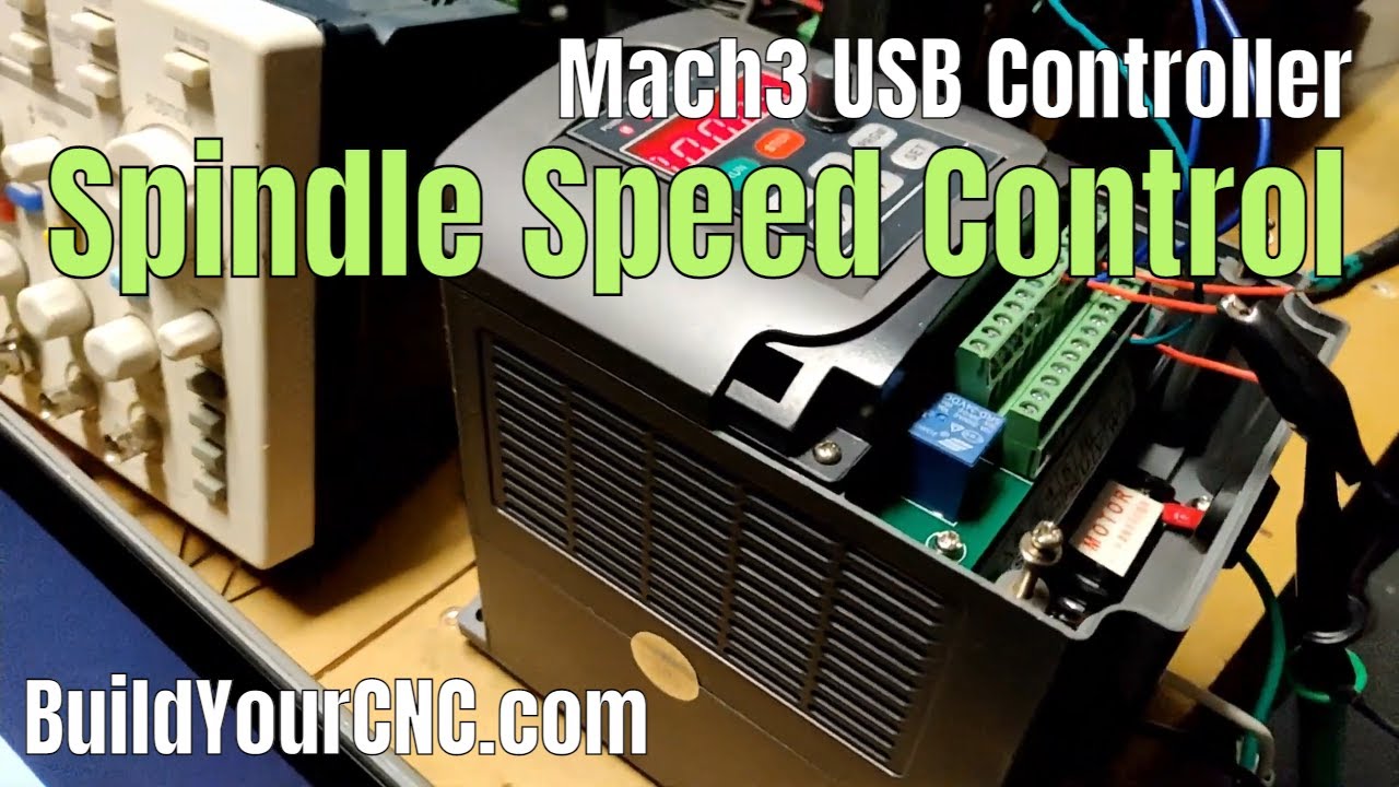 Управление скоростью вращения шпинделя Mach3 через USB