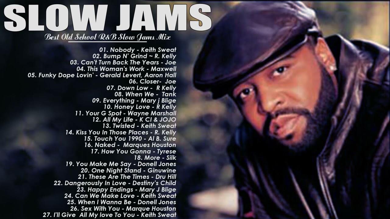 OLD SCHOOL SLOW JAM   Gerald Levert,Silk, Mary J Blige, Tyrese, R Kelly, Keith Sweat, Usher,Joe