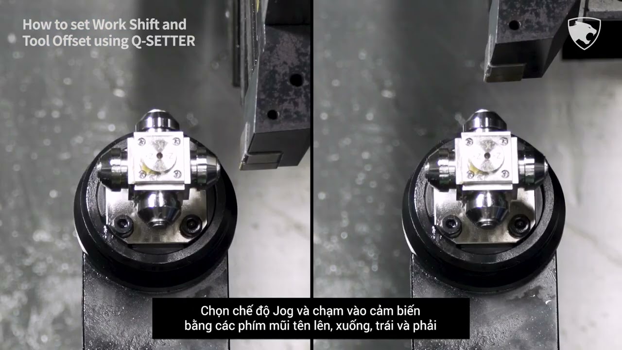 [MẸO DỊCH VỤ] C&Aacute;CH THIẾT LẬP WORK SHIFT V&Agrave; TOOL OFFSET BẰNG Q - SETTER