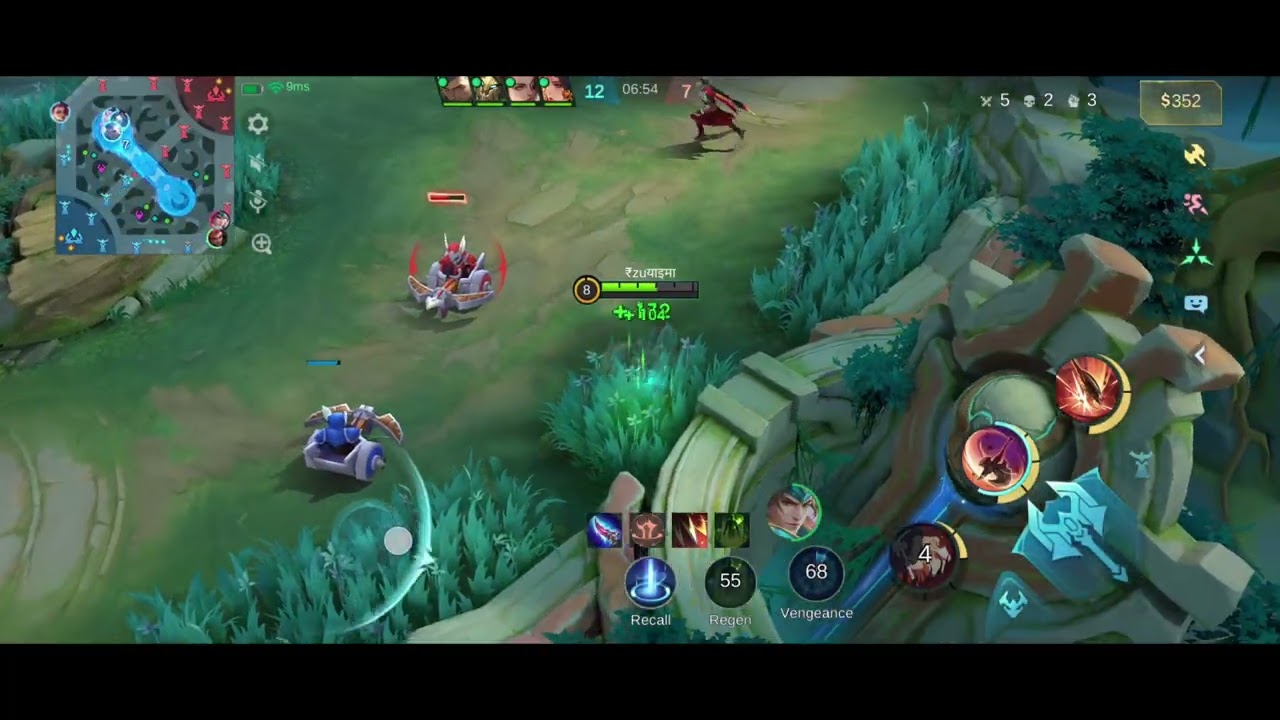 Hilda MLBB  Dominating Zilong is funny