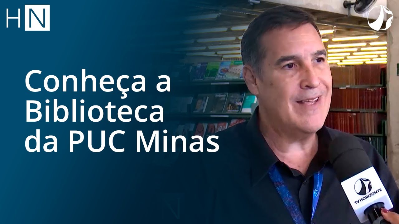 Conhe&ccedil;a a Biblioteca da PUC Minas!