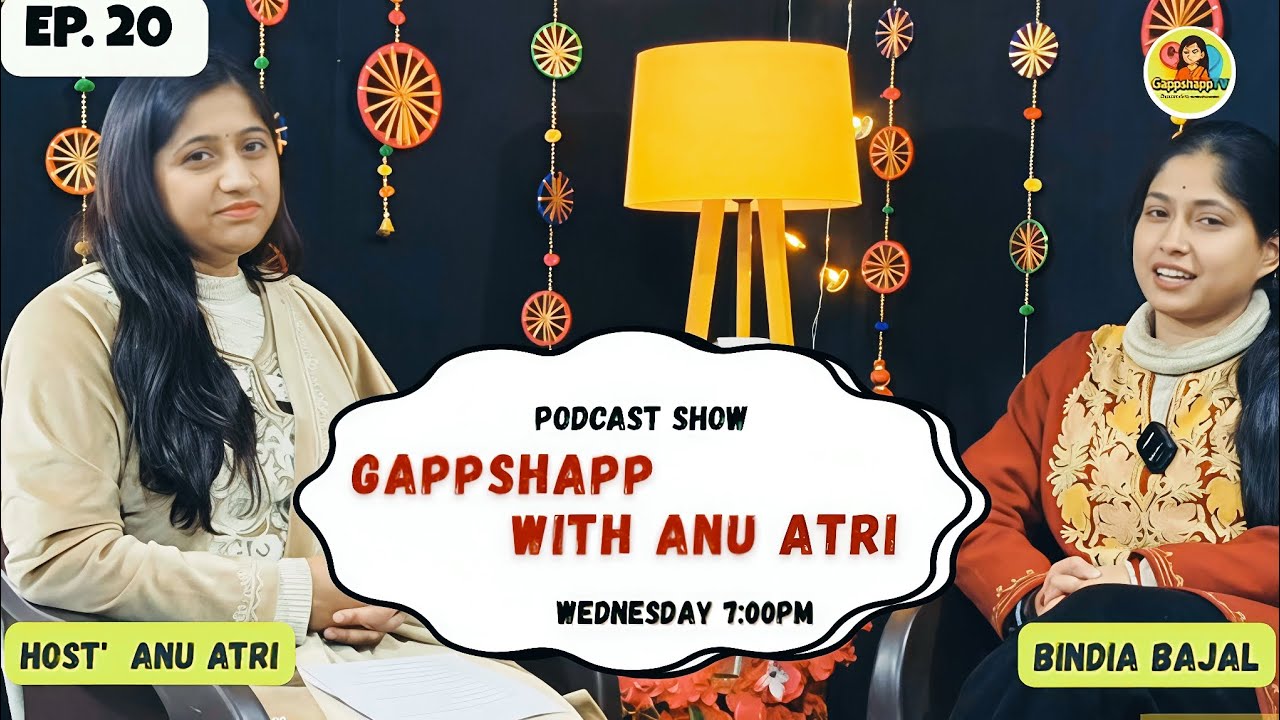 Dogri Singer Bindia Bajal | Gappshapp with Anu Atri | Ep. 20 | Gappshapp TV