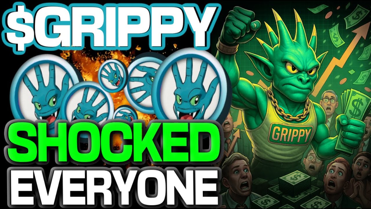 МОНЕТА $GRIPPY НА БАЗЕ ШОКИРУЕТ ВСЕХ НА РЫНКЕ МЕМ-МОНЕТОВ!!! ЕЩЕ РАНО!!!