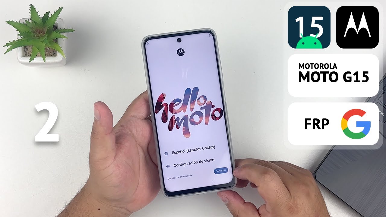 Eliminar Cuenta de Google Motorola Moto G15 | Android 15 | Método 2
