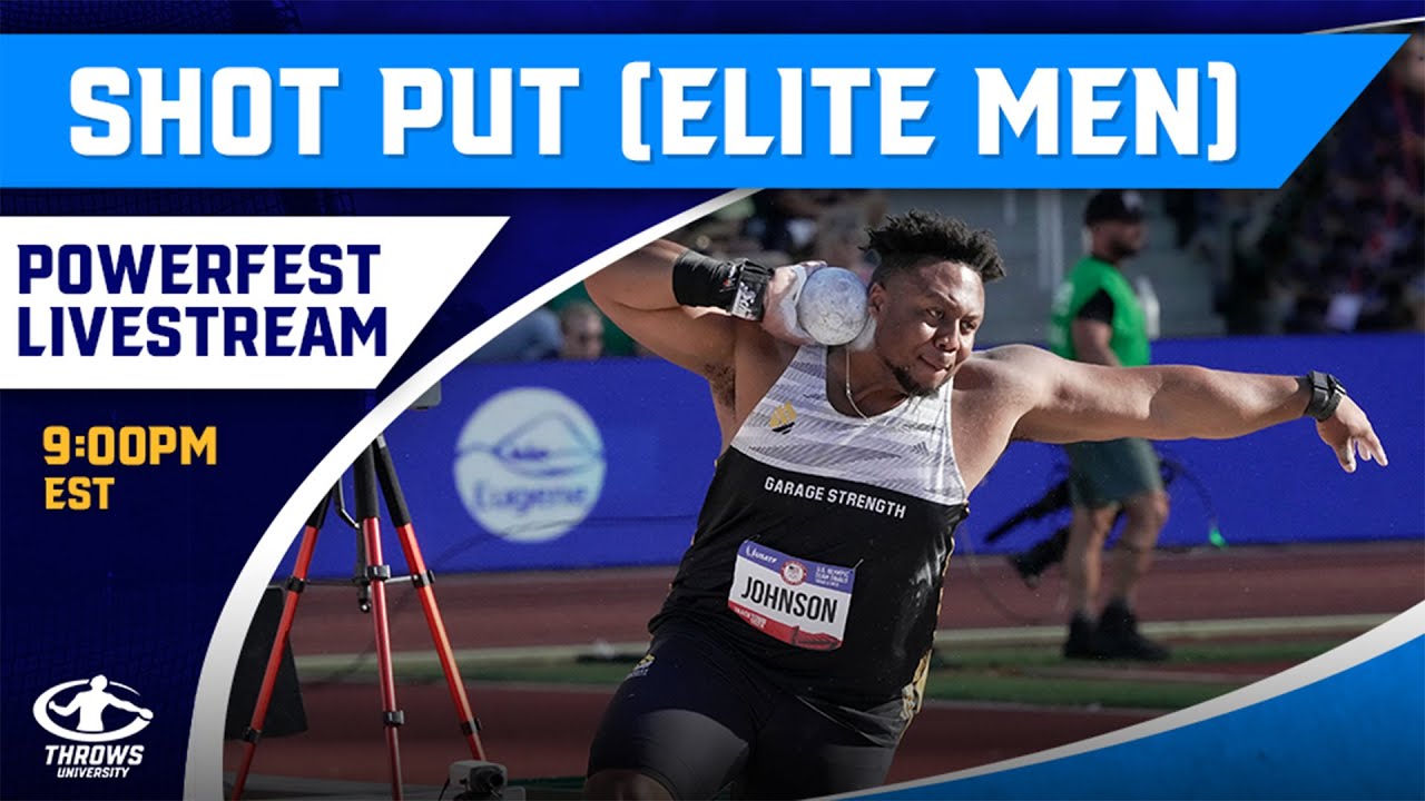 Elite Men Shot Put Competition | PowerFest 2025