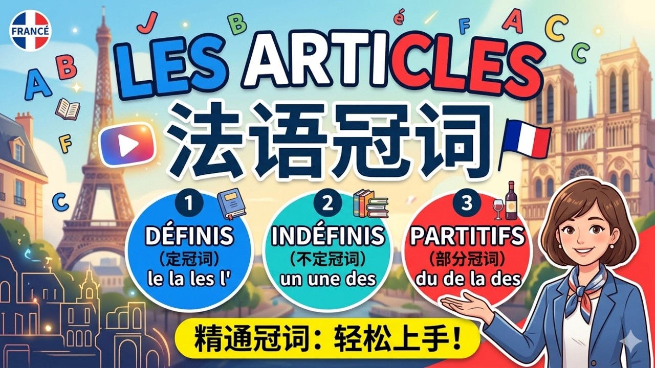 法语冠词 | 从最基础开始复习法语