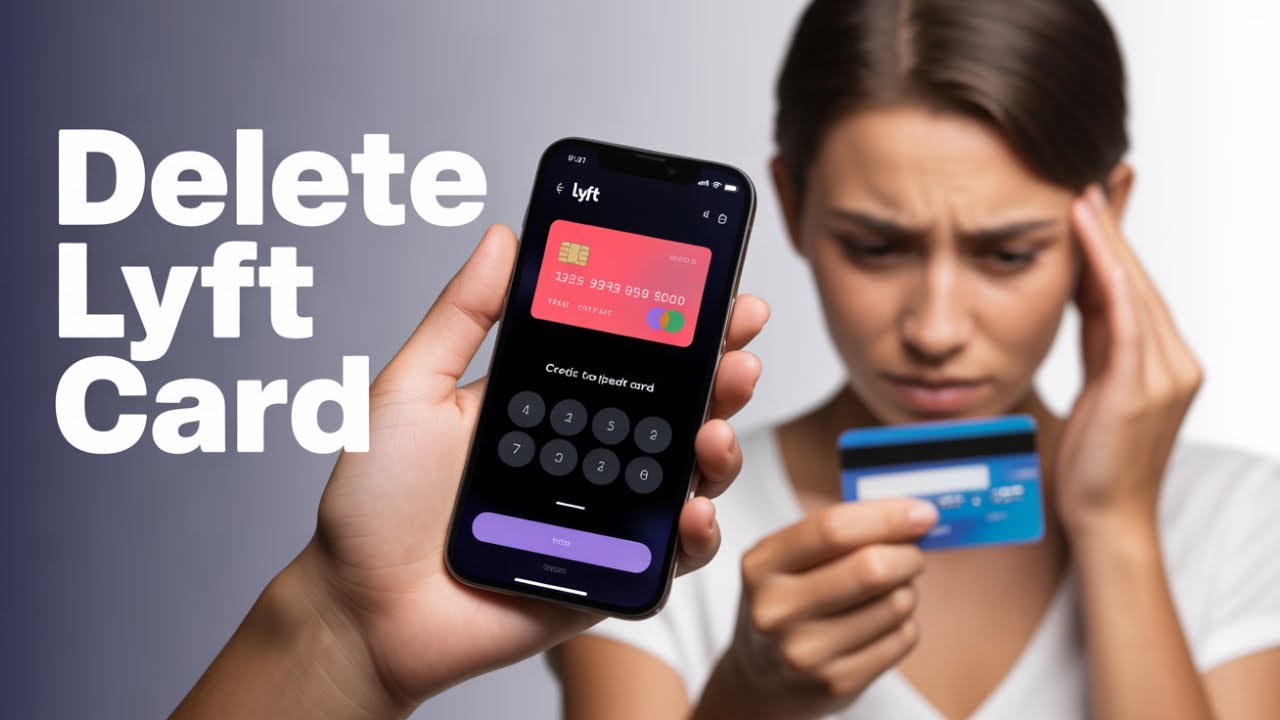 How To Delete Your Credit Card On Lyft (2025)