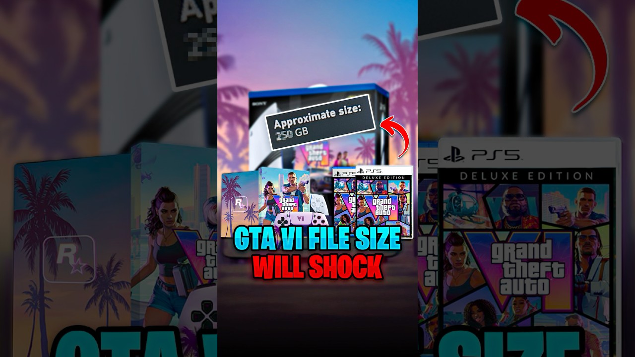 The File Size of GTA 6