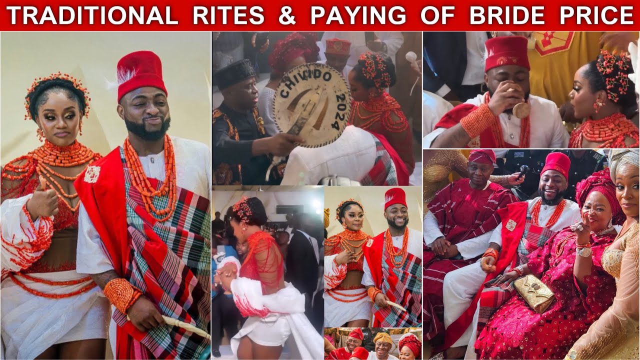 DAVIDO AND CHIOMA TRADITIONAL RITES & BRIDE PRICE VIDEO. Davido begs Chioma’s parents. #chivido2024