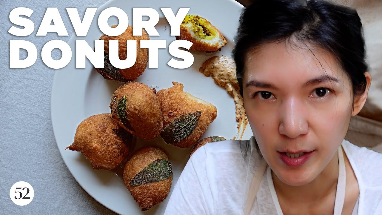 How to Make Chewy Mochi Pork Donuts | In the Kitchen with Mandy Lee