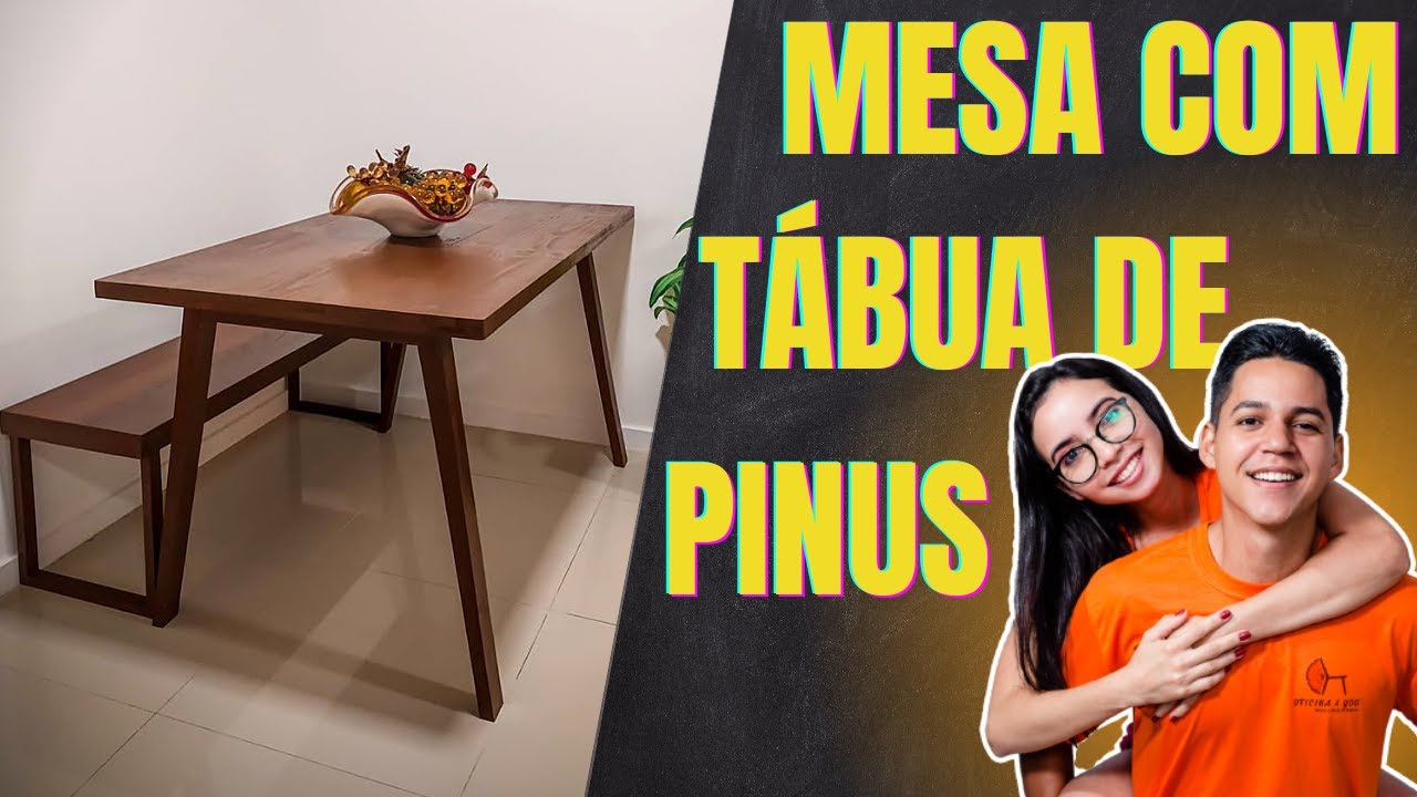 [PASSO A PASSO] Como fazer Mesa de jantar de Pinus 🔨