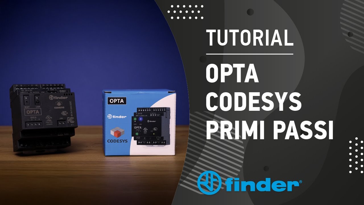 OPTA Codesys - Collegamento e primi passi per la programmazione