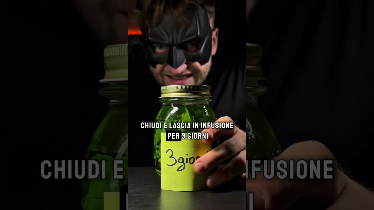 Liquore al basilico fresco con macerazione a freddo &ndash; profumato, verde, brillante 🌿