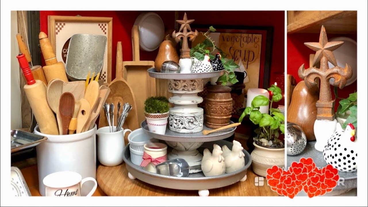 ~DIY~ Farmhouse Galvanized 3 Tiered Stand