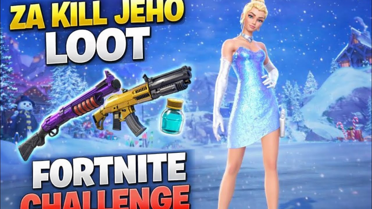 Za k*ll jeho loot Fortnite challenge!