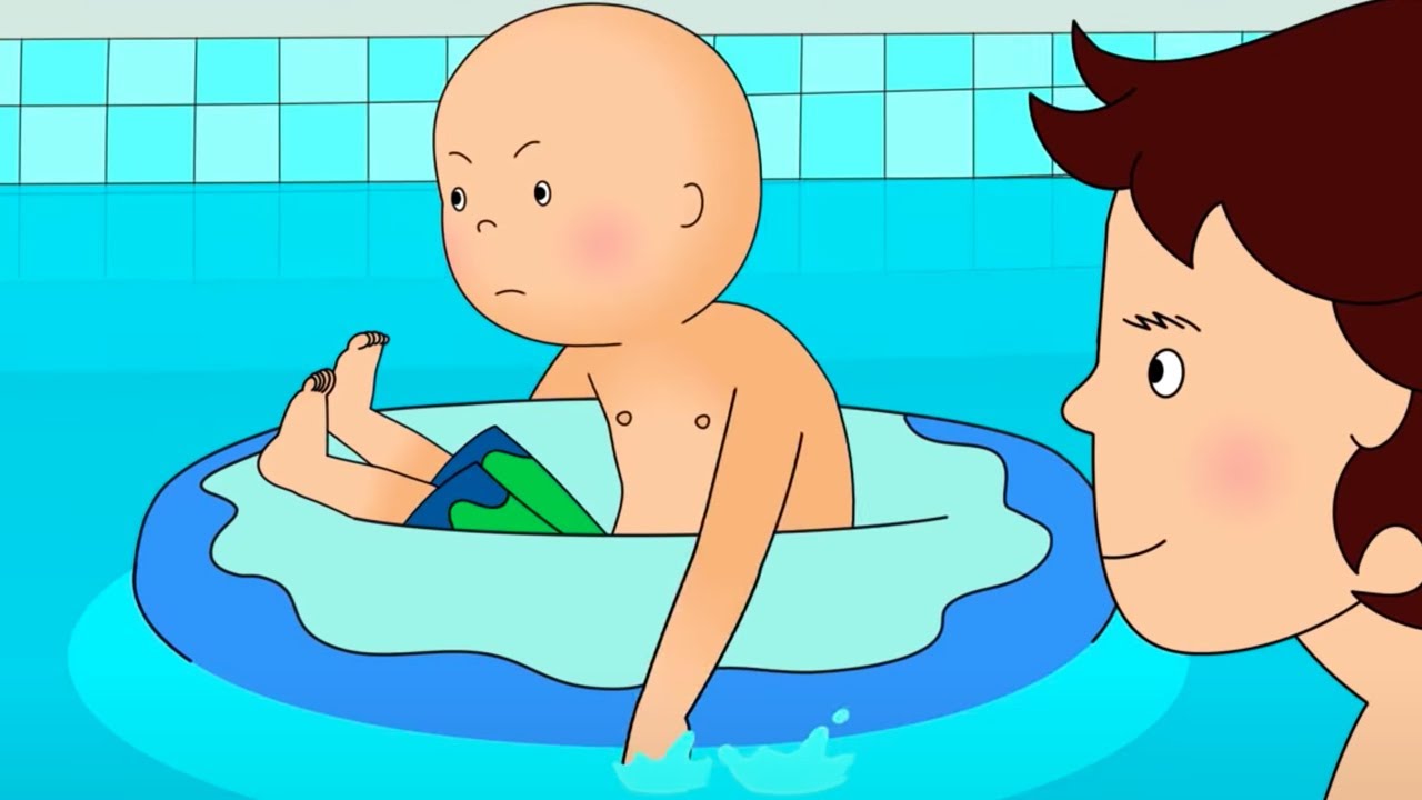 Caillou y la Carrera del Agua | Caillou en Español Castellano