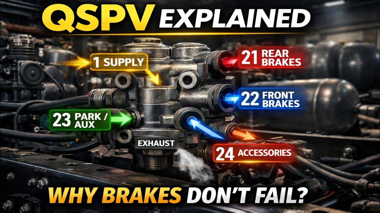 QSPV क्या है? ट्रक ब्रेक फेल क्यों नहीं होते ? Auto space.