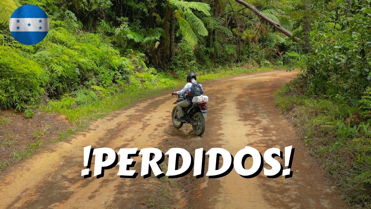 ¡Ruta en MOTO no sale como LO PLANEAMOS en HONDURAS!