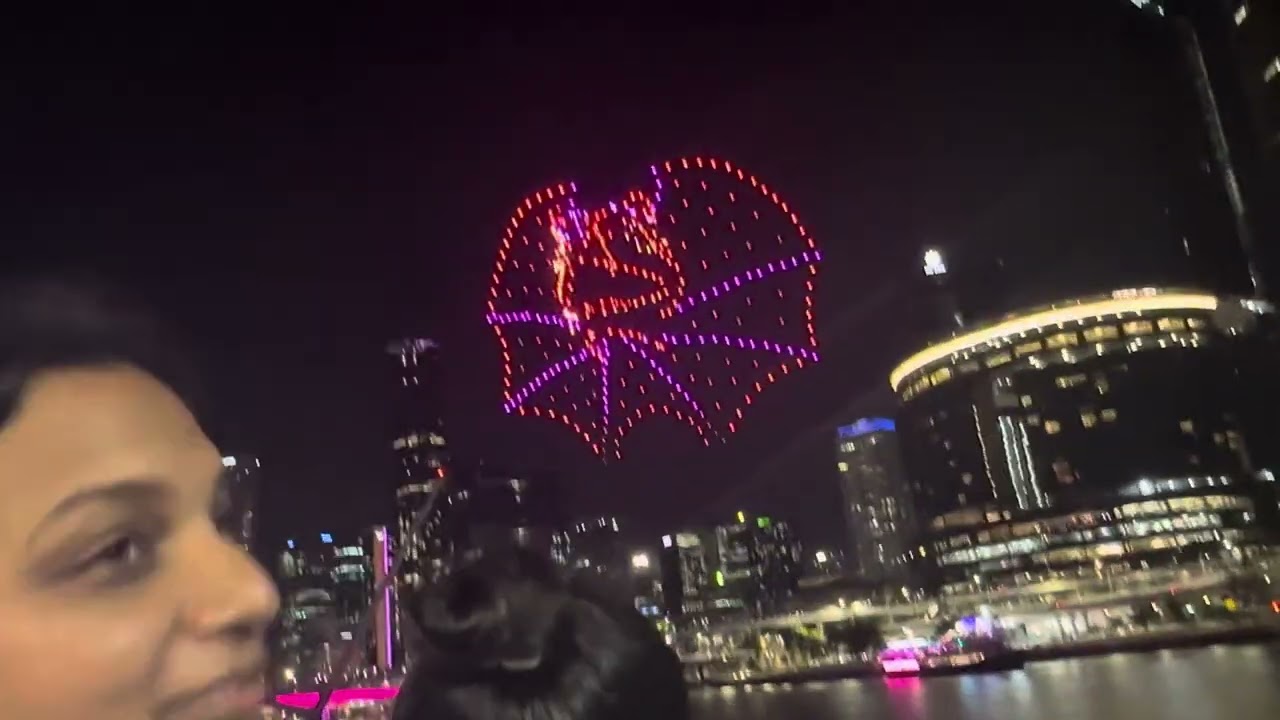Brisbane festival 2024 with 400 drone’s