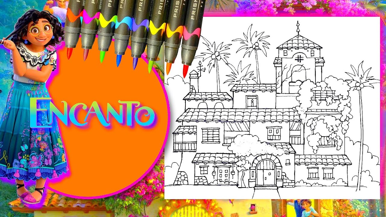 Coloring the Magical Casita| Encanto