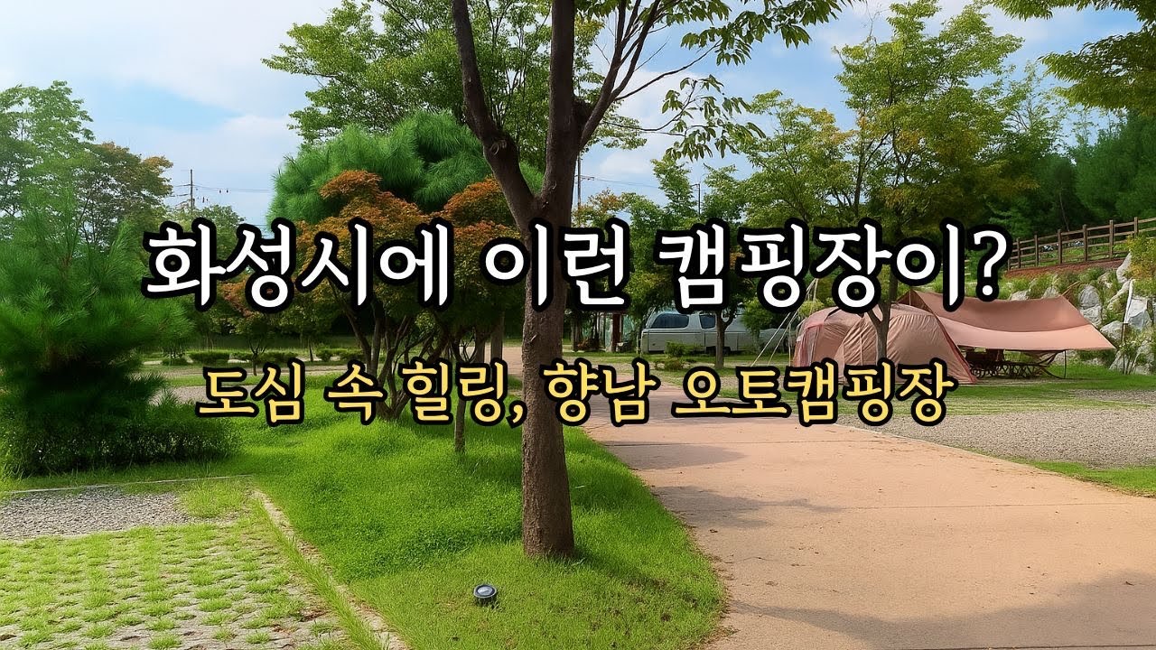 도심 속 힐링 캠핑! 향남 오토캠핑장에서의 하루🌲