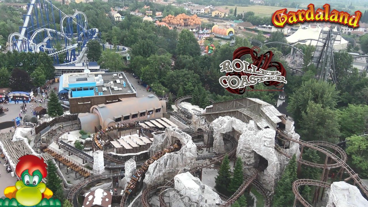 Gardaland Flying Island 2019 OnRide Pov Punto Di Vista Panoramica  Gardaland Resort