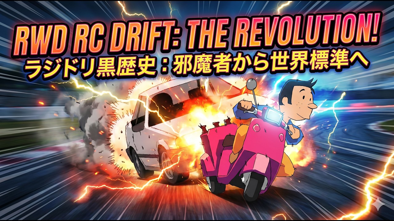RC DRIFT：RWD RCドリフト 基礎 ～プロローグ～ ＆ 第一章