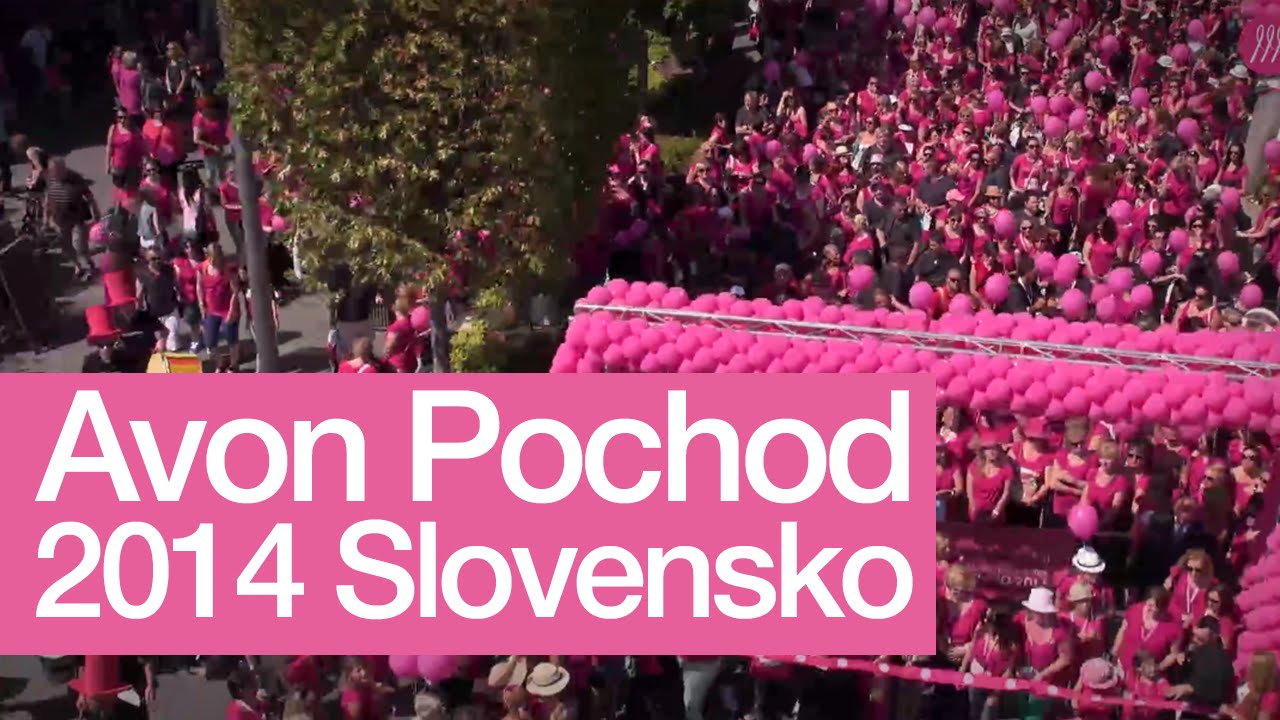 AVON Pochod 2014 &ndash; Bratislava