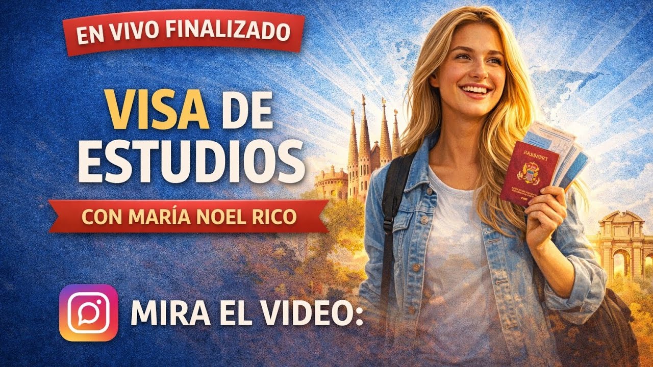 VISA de ESTUDIOS en ESPAÑA paso a paso 🇪🇸 | Requisitos, proceso y realidad