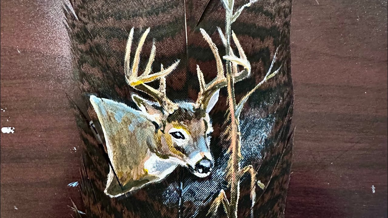 Hunting Season Captured In Acrylic