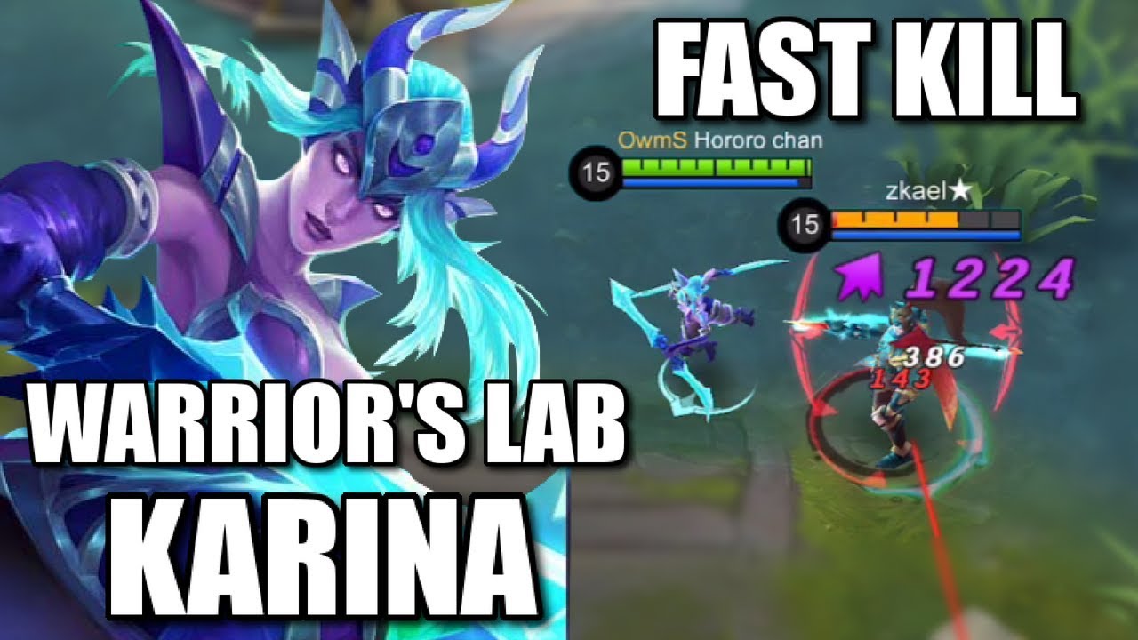 WARRIOR'S LAB KARINA'S FAST KILL COMBO BUILD