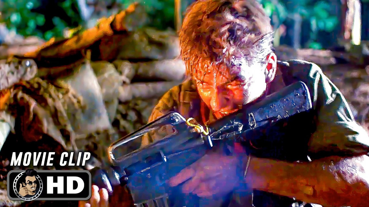 Final Battle Scene | PLATOON (1986) Movie CLIP HD
